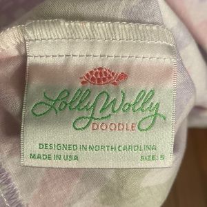Lolly Wolly Doodle girls chevron dress